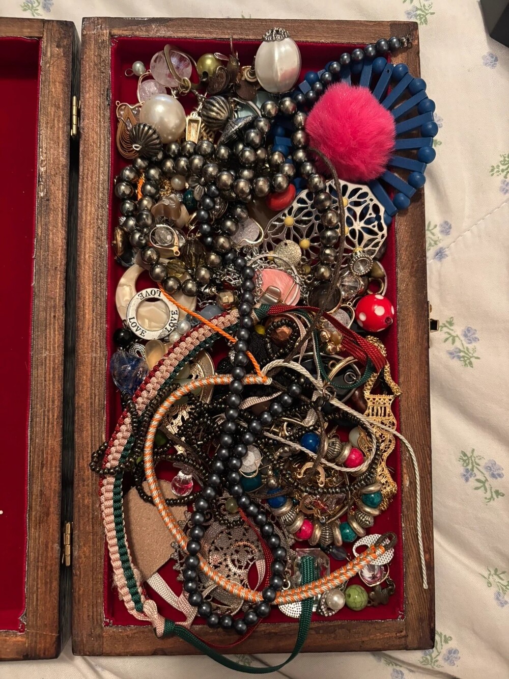 Junk jewelry crafting lot